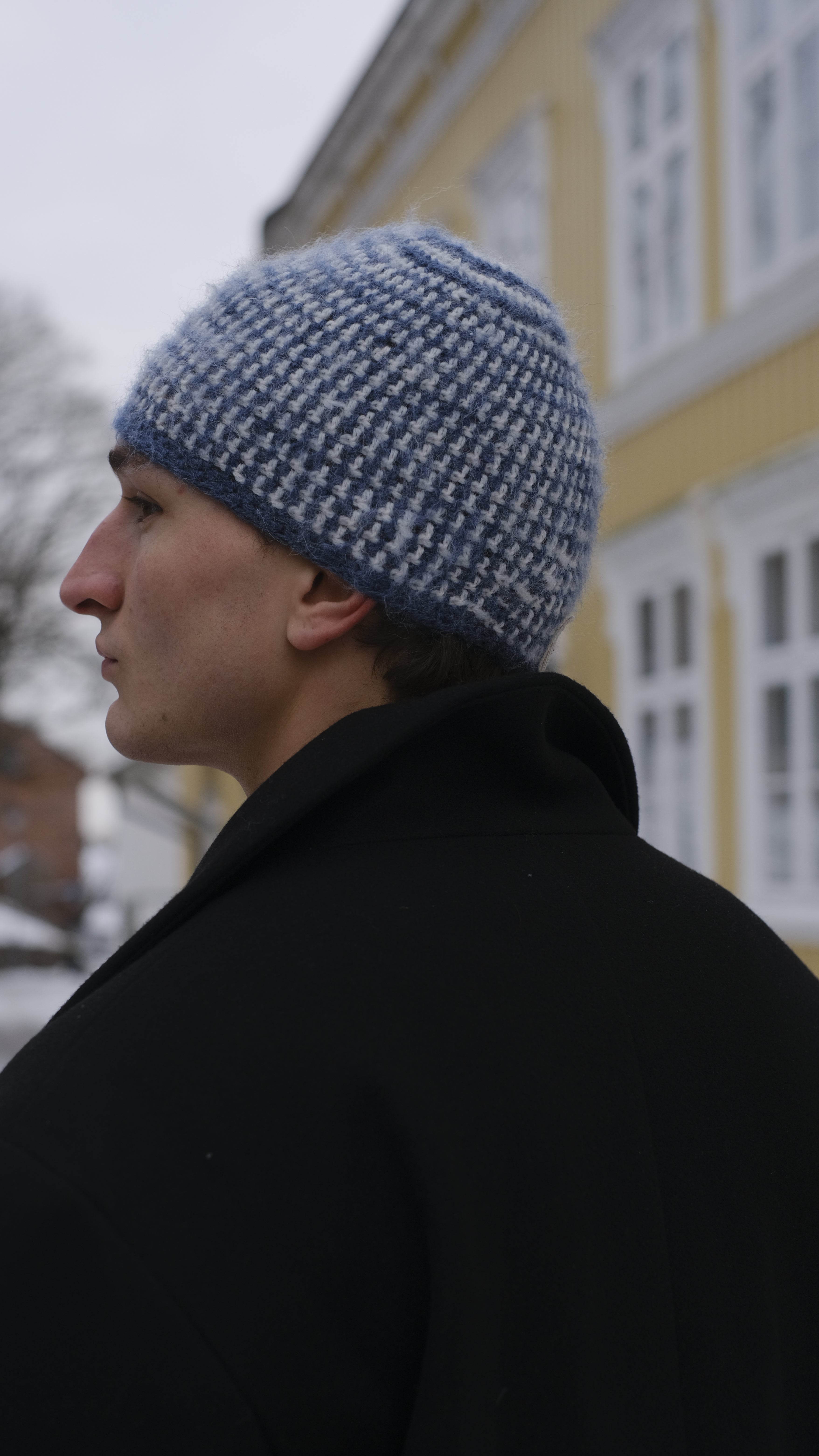 Blu Brushed Beanie