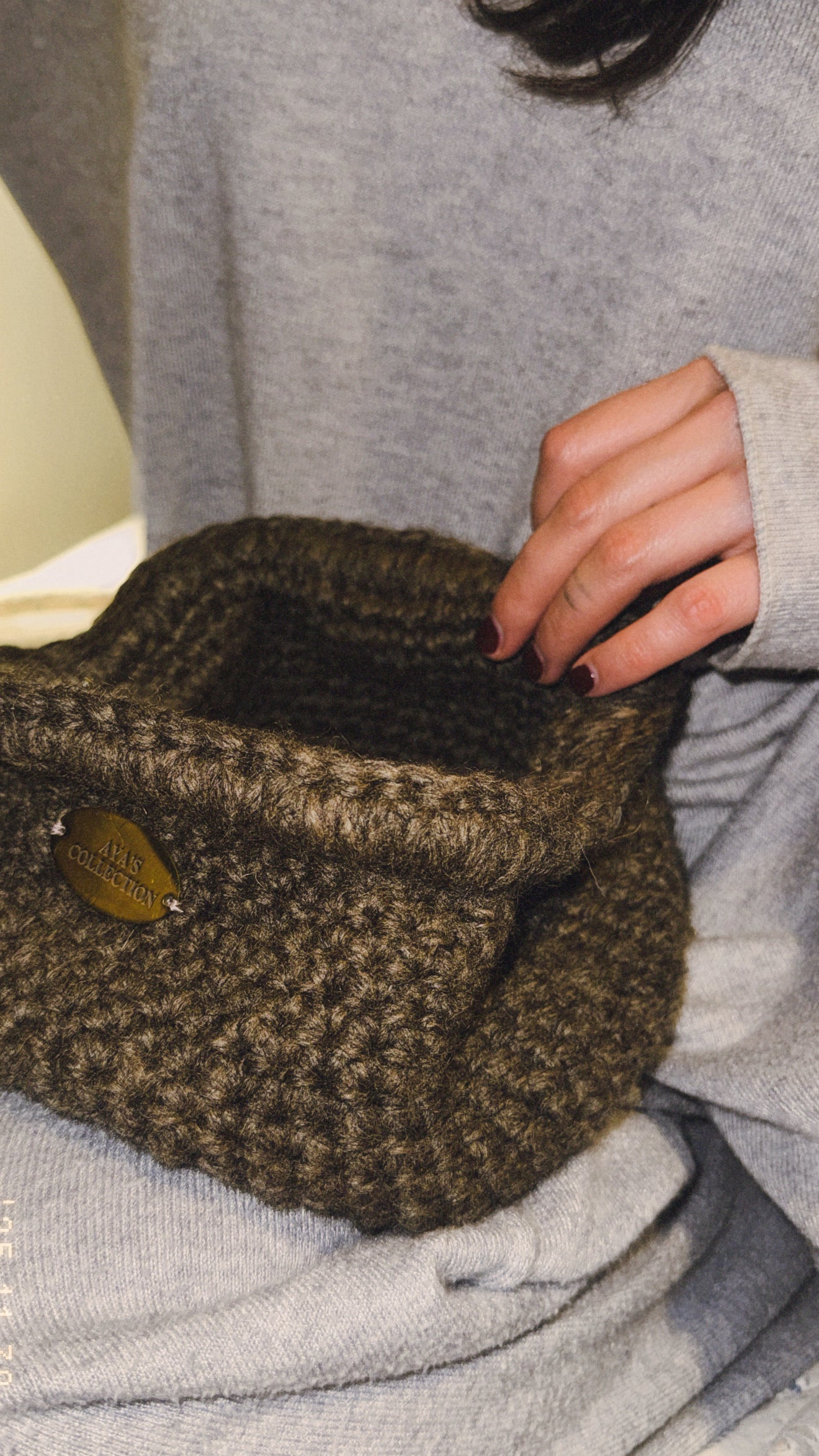 The Paris Alpakka Clutch